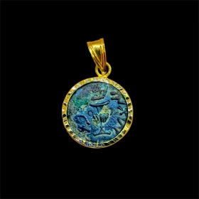 Original gold coin made of 21 carat gold